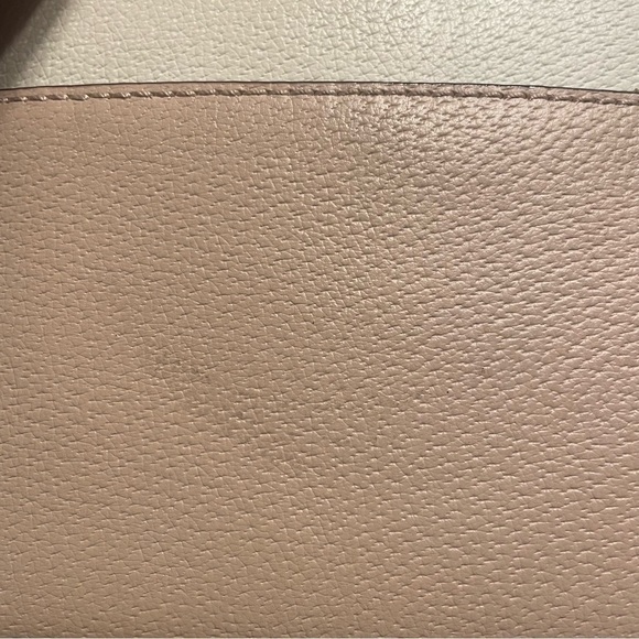 Kate Spade Carli Grove Street Warm Beige/Cement Leather Satchel - Picture 8 of 11